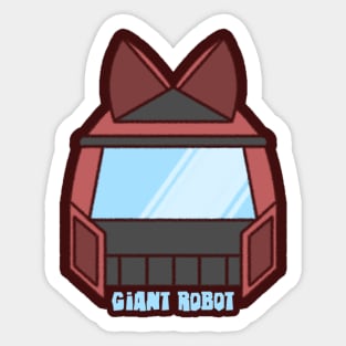 Eddsworld Giant Robot Tord Sticker